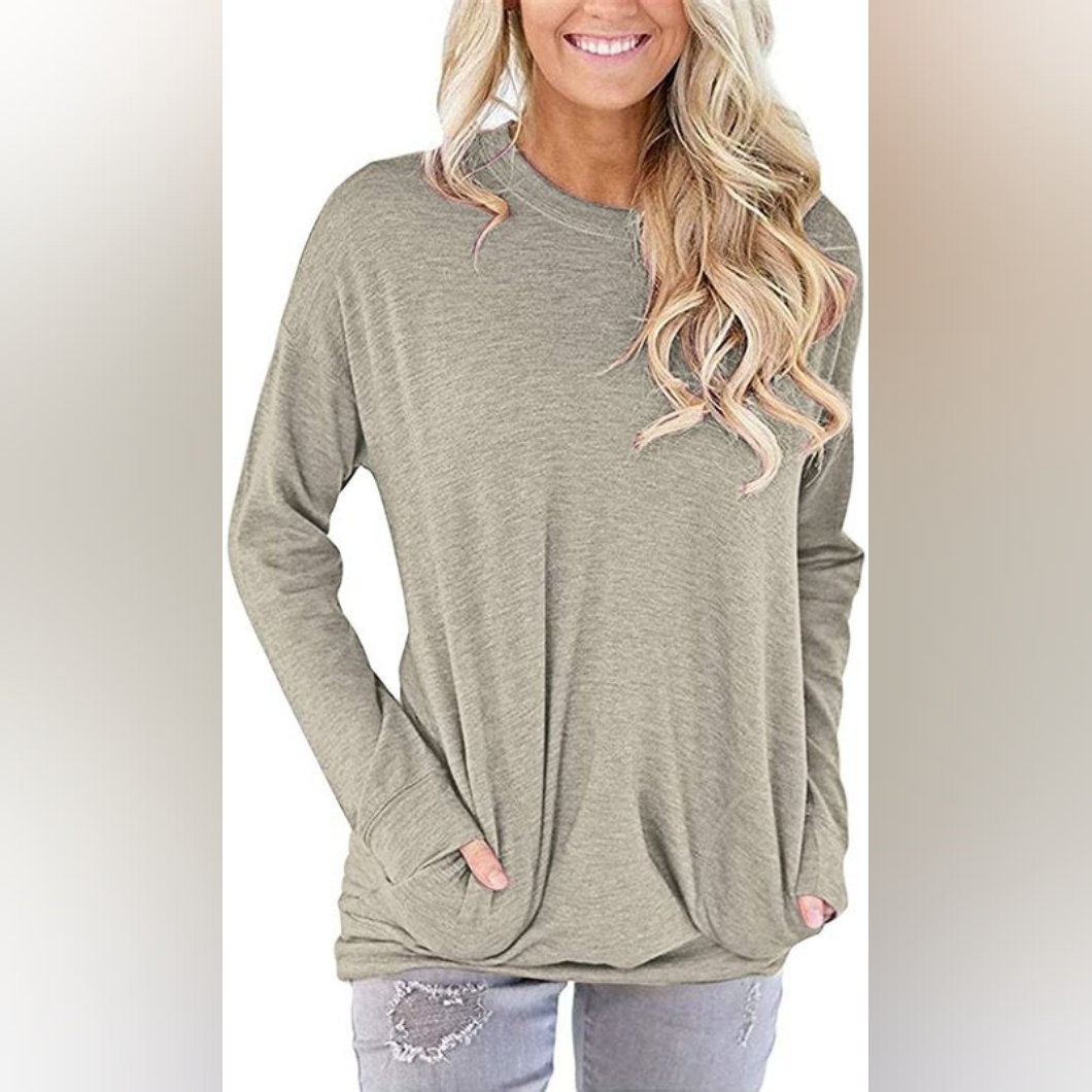 Pullover With Side Pockets